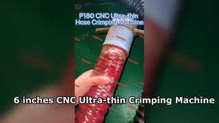 P180 6 inch CNC ultradunne slangkrimpmachine