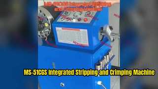 MS-51CGS Geïntegreerde strip- en krimpmachine
