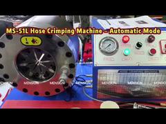 MS-51L Slangkrimpmachine – Automatische modus