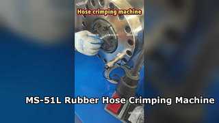 MS-51L rubberen slangkrimpmachine
