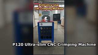 P120 Ultraslanke CNC-krimpmachine