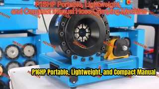 P16HP draagbare, lichtgewicht en compacte handmatige slangkrimpmachine