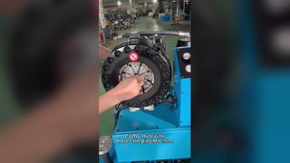 P32NC hogedruk hydraulische slangkrimpmachine voor flexibele slang