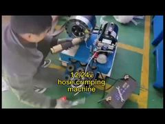 Draagbare hydraulische slangkrimpmachine - 12V/24V DC 2 inch slangkrimptang met 10 sets matrijzen